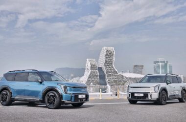 Kia EV9全新純電智慧旗艦LSUV自2023年12月正式展開預售後，累計線上預售訂單至今已近400台。(圖片提供：Kia)